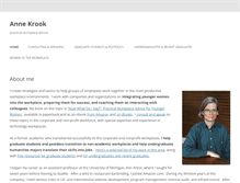Tablet Screenshot of annekrook.com